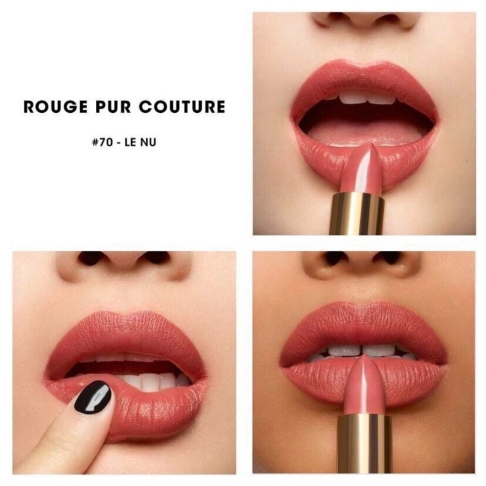 Yves Saint Laurent Rouge Pur Couture Lipstick - Le Nu #70 *New*